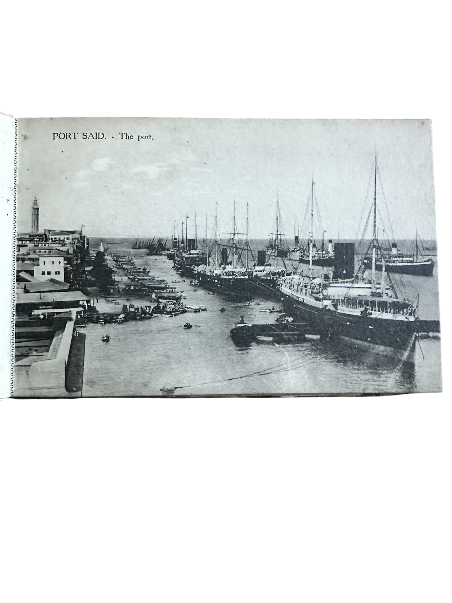 1900’s Port Said Suez Trough The Canal - 24 Postcards(One missing) Rare(Spelling mistake on Through)