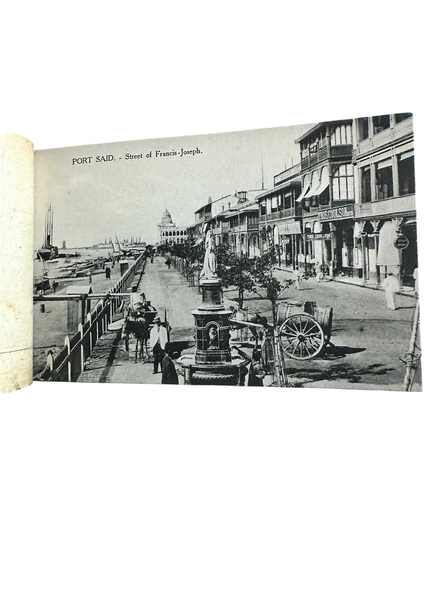 1900’s Port Said Suez Trough The Canal - 24 Postcards(One missing) Rare(Spelling mistake on Through)