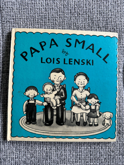 1977 Papa Small - Lois Lenski(Oxford University Press)