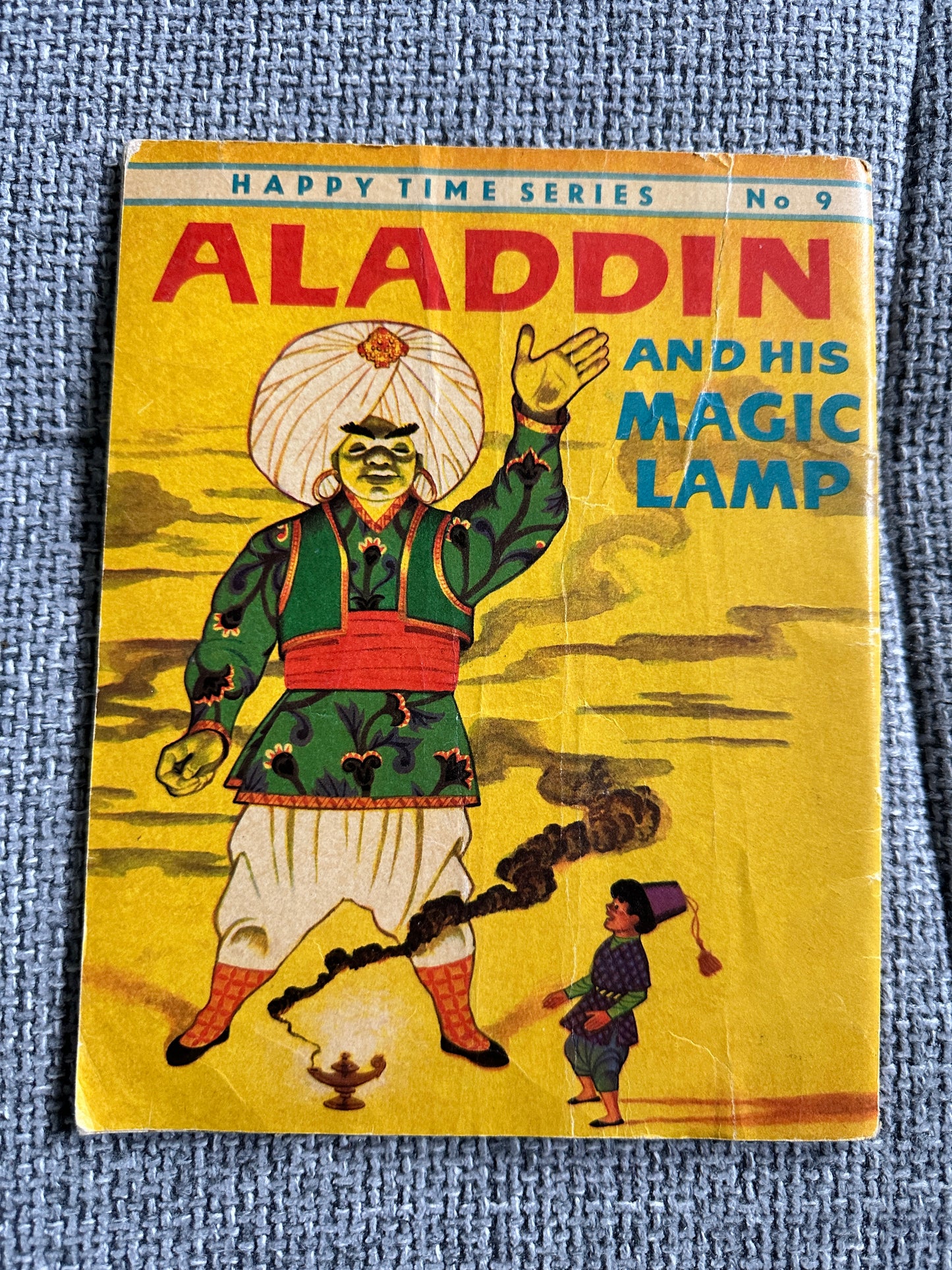 1959 Aladdin & His Magic Lamp (Happy Time Series Book 9) - Kathleen N. Daly(Lowell Hess Illust)Golden Pleasure Books