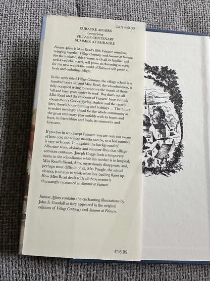 1997 Fairacre Affairs (Omnibus) Miss Read (Michael Joseph)