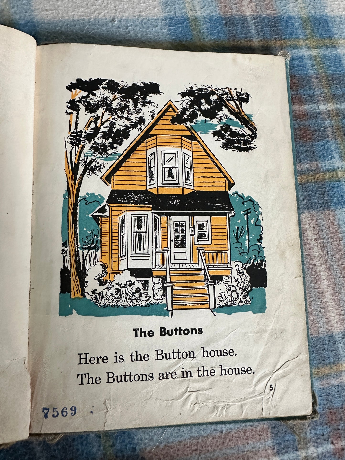 1953 Bucky Button - Edith S. McCall(Jack Faulkner Illust)Beckley Cardy Chicago