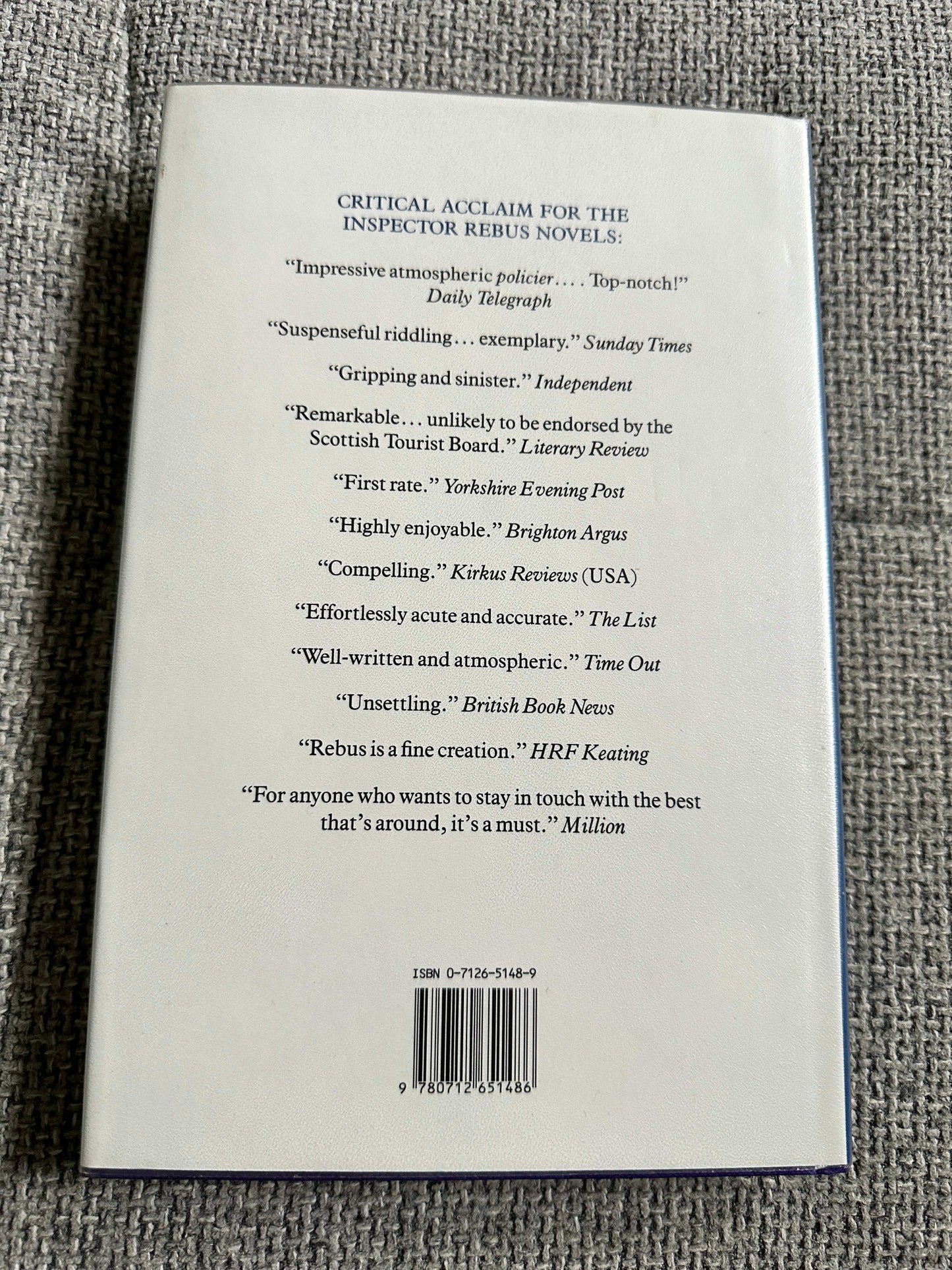 1992*1st* A Good Hanging & Other Stories - Ian Rankin (Century)