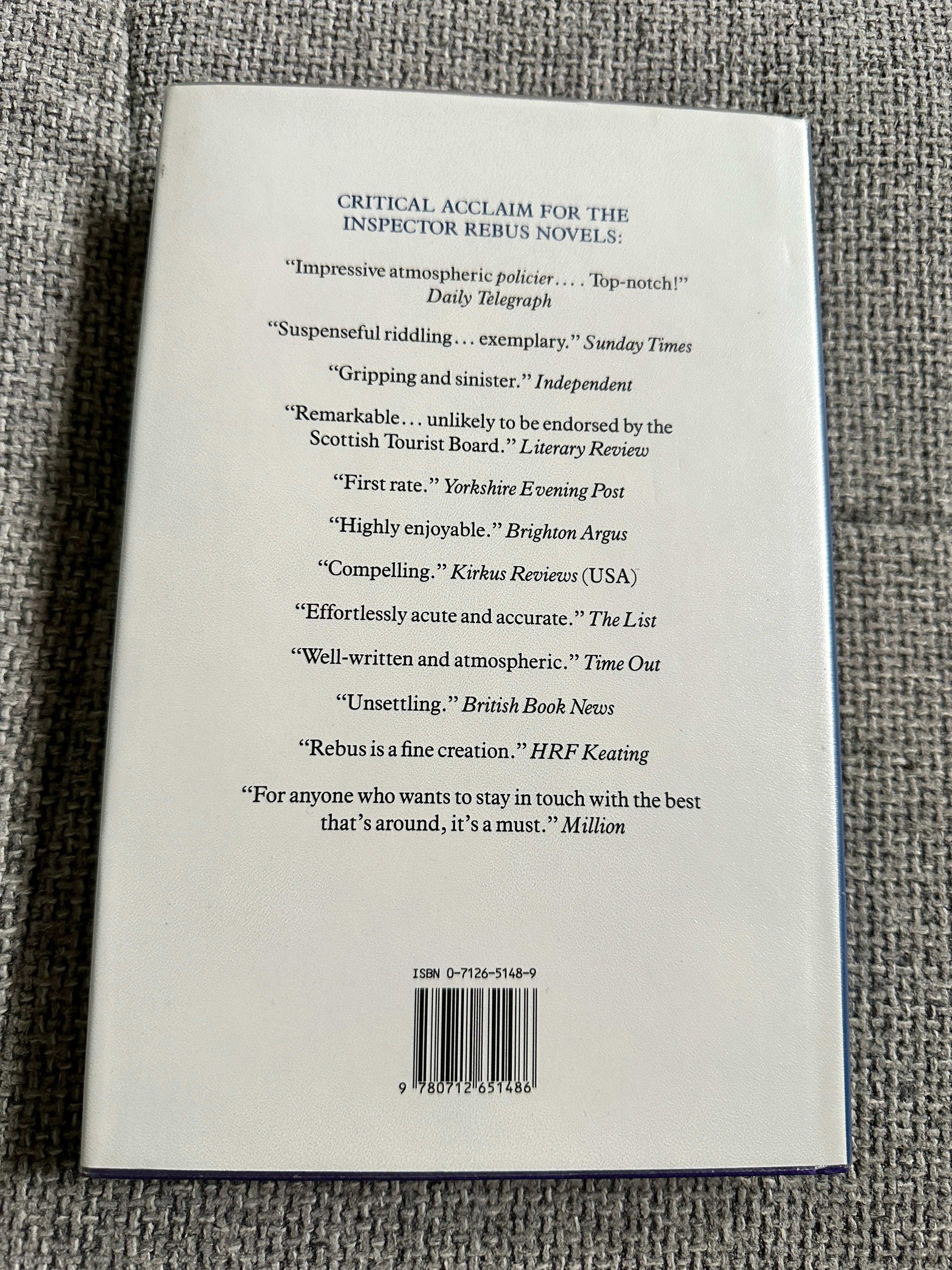 1992*1st* A Good Hanging & Other Stories - Ian Rankin (Century)