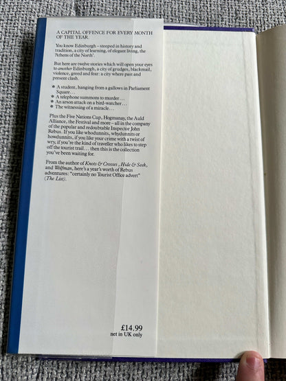 1992*1st* A Good Hanging & Other Stories - Ian Rankin (Century)