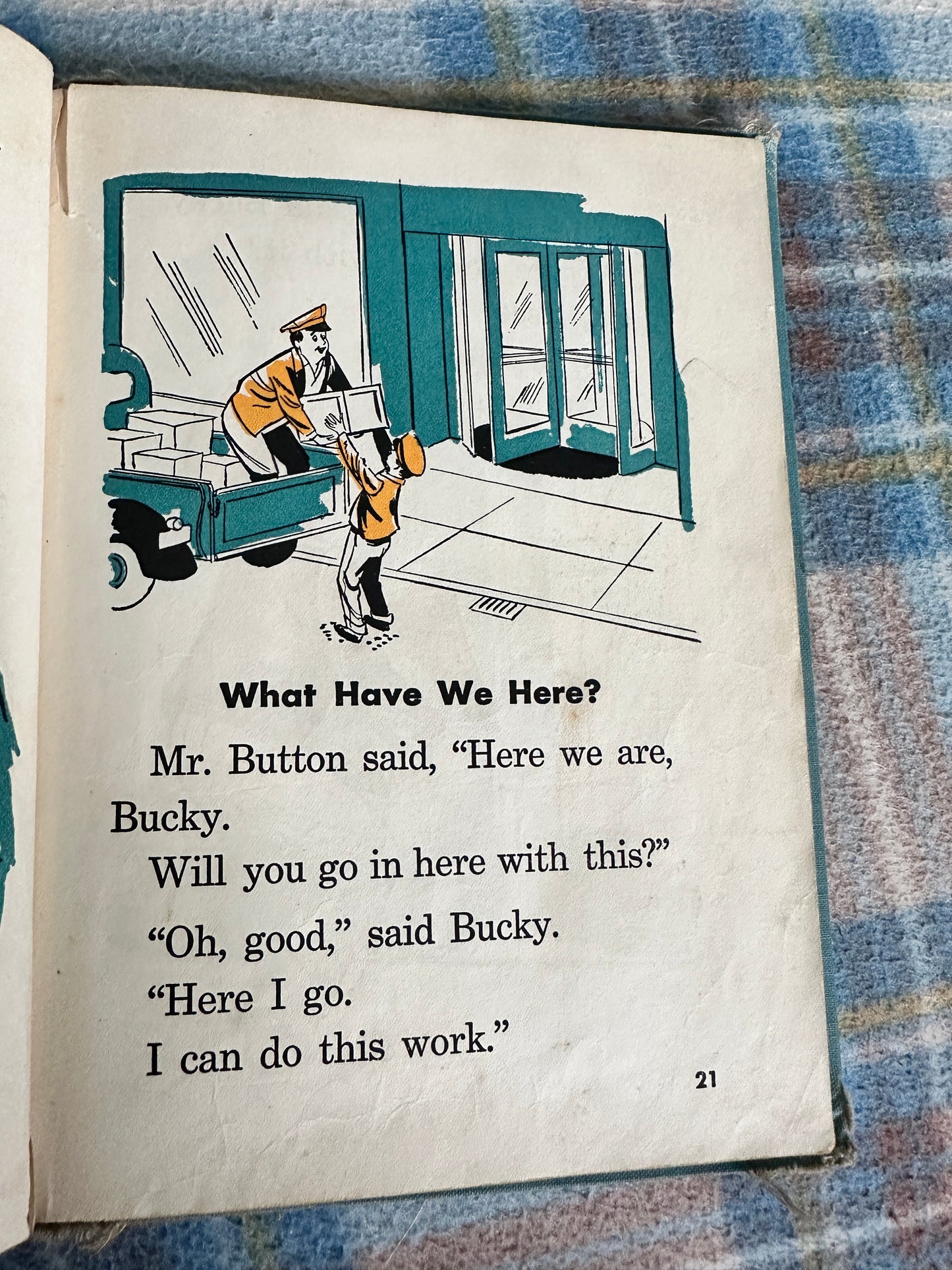 1953 Bucky Button - Edith S. McCall(Jack Faulkner Illust)Beckley Cardy Chicago