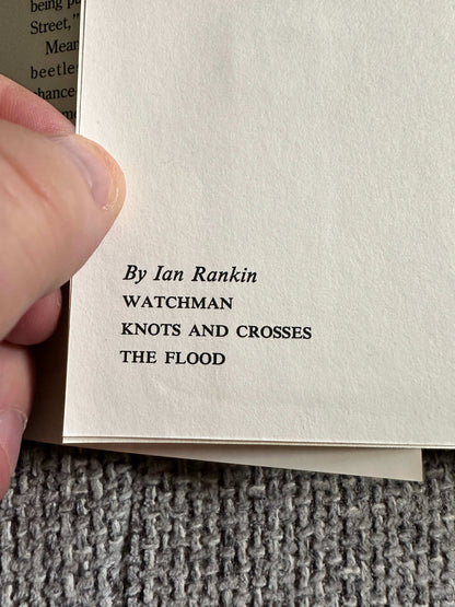 1991*1st US* Watchman - Ian Rankin (Crime Club / Doubleday)