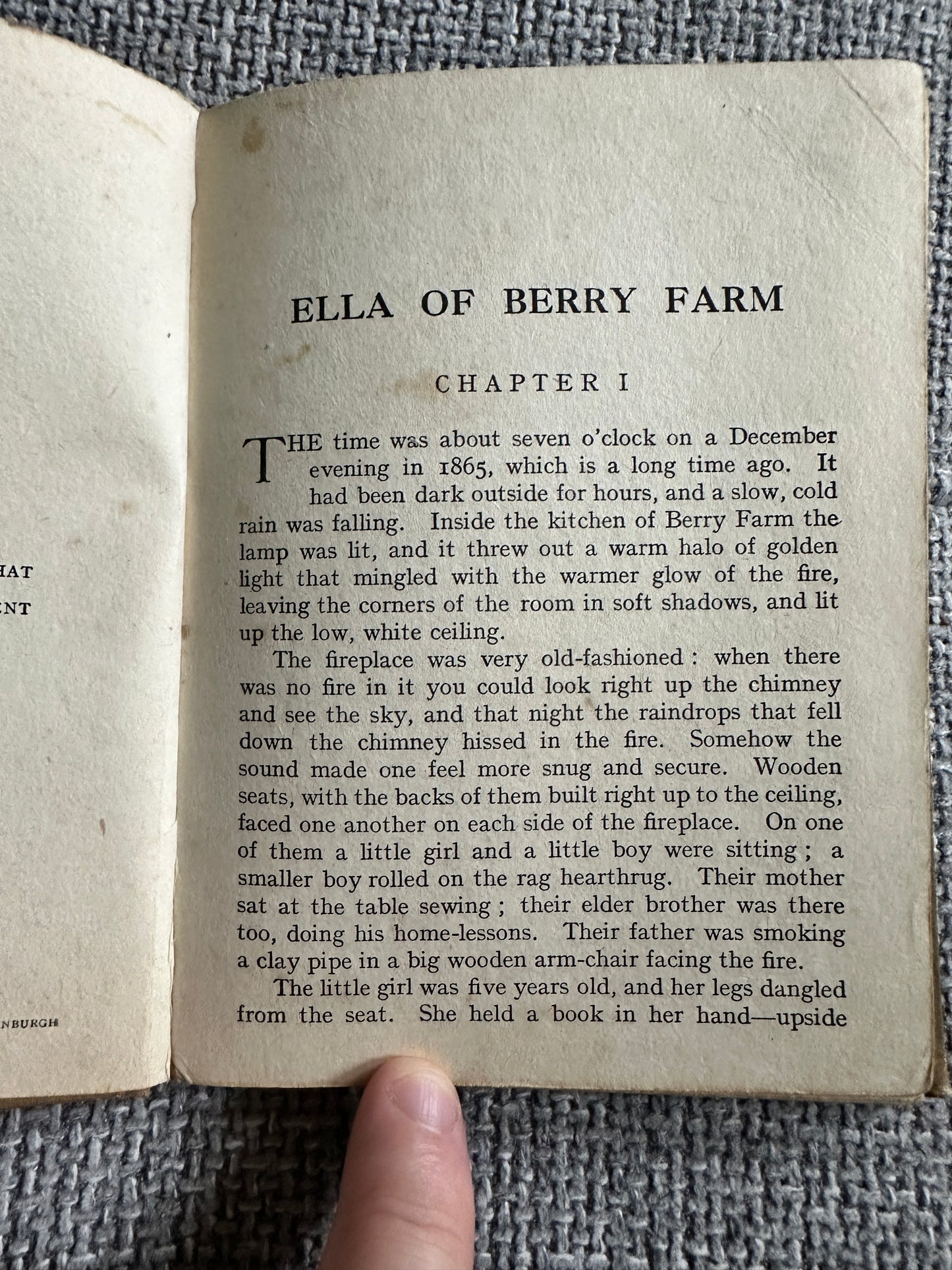 1920 Ella Of Berry Farm - Agnes Adams(M. A. Johnston Illust)Humphrey Milford