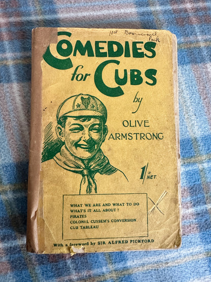 1933 Comedies For Cubs - Olive Armstrong(C. Arthur Pearson Ltd)