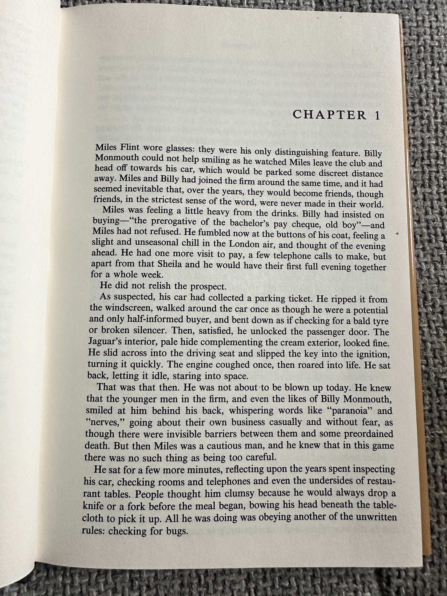 1991*1st US* Watchman - Ian Rankin (Crime Club / Doubleday)