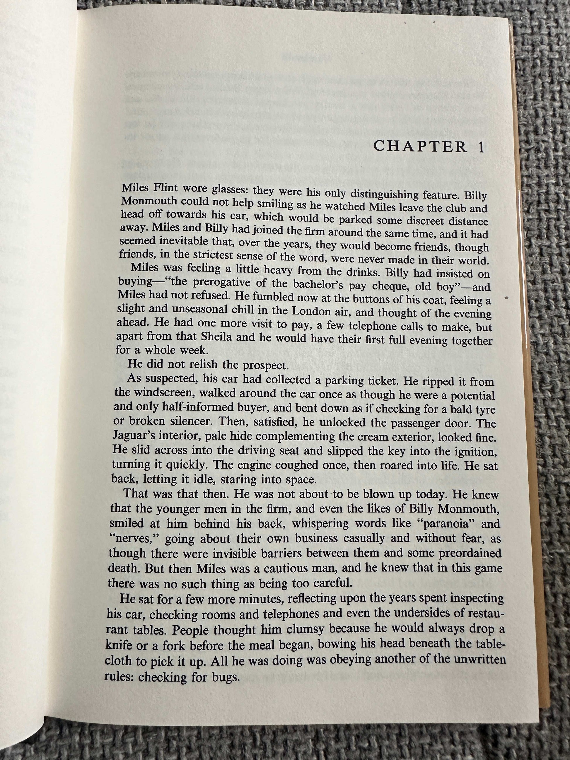 1991*1st US* Watchman - Ian Rankin (Crime Club / Doubleday)