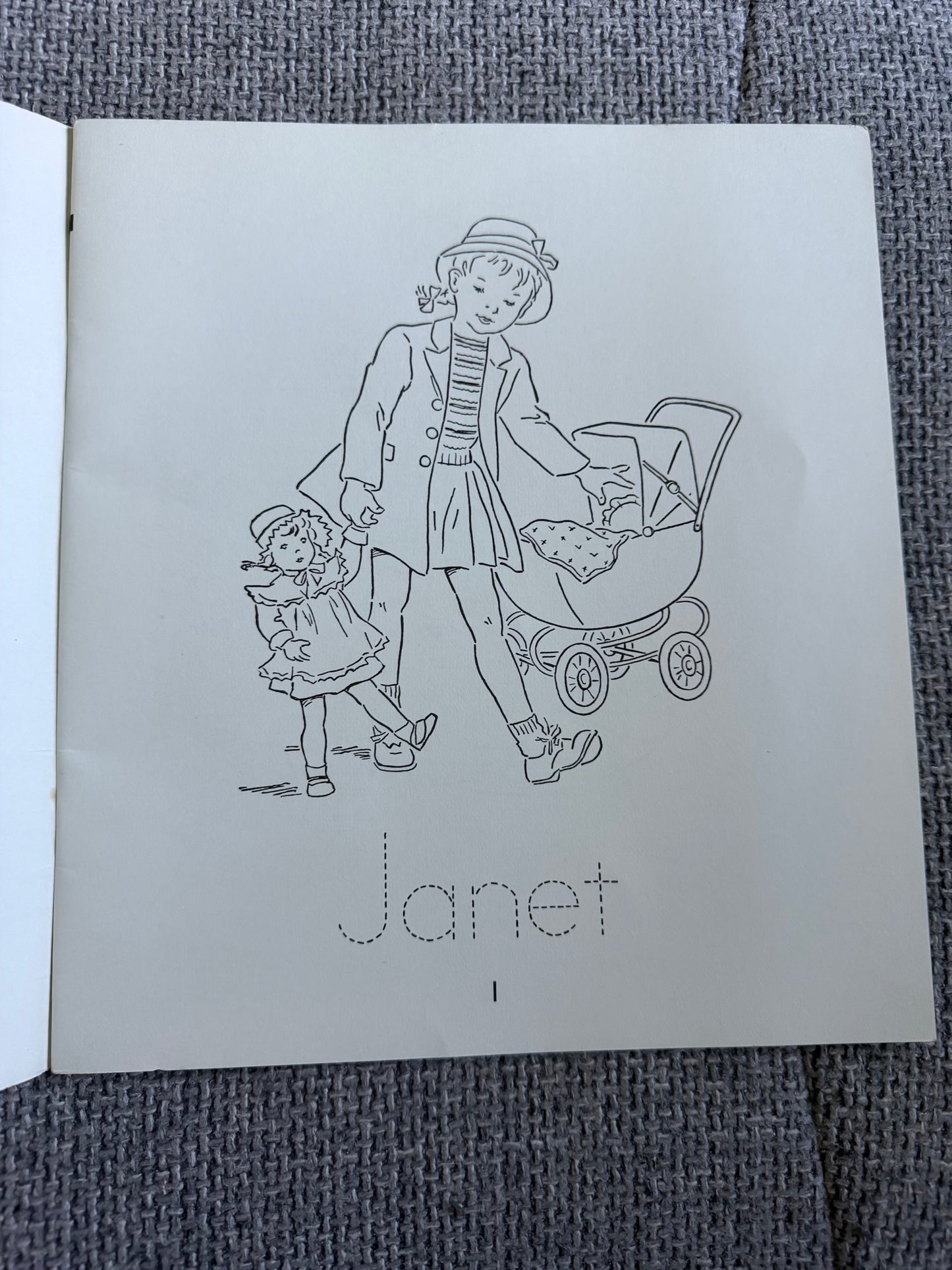 1970 Workbook For Janet & John Here We Go - Mabel O’Donnell & Rona Munro (J. Nesbit & Co. Ltd.)