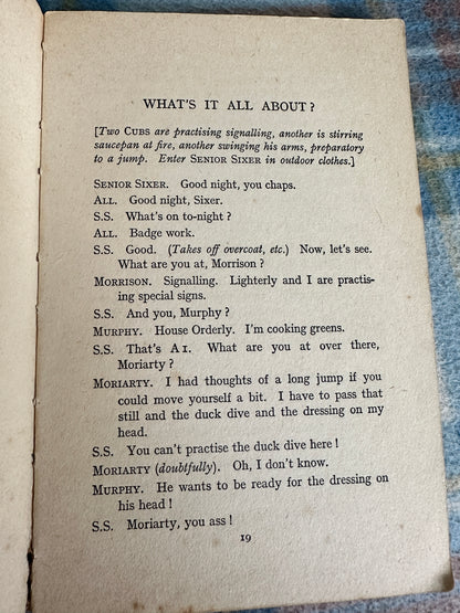 1933 Comedies For Cubs - Olive Armstrong(C. Arthur Pearson Ltd)