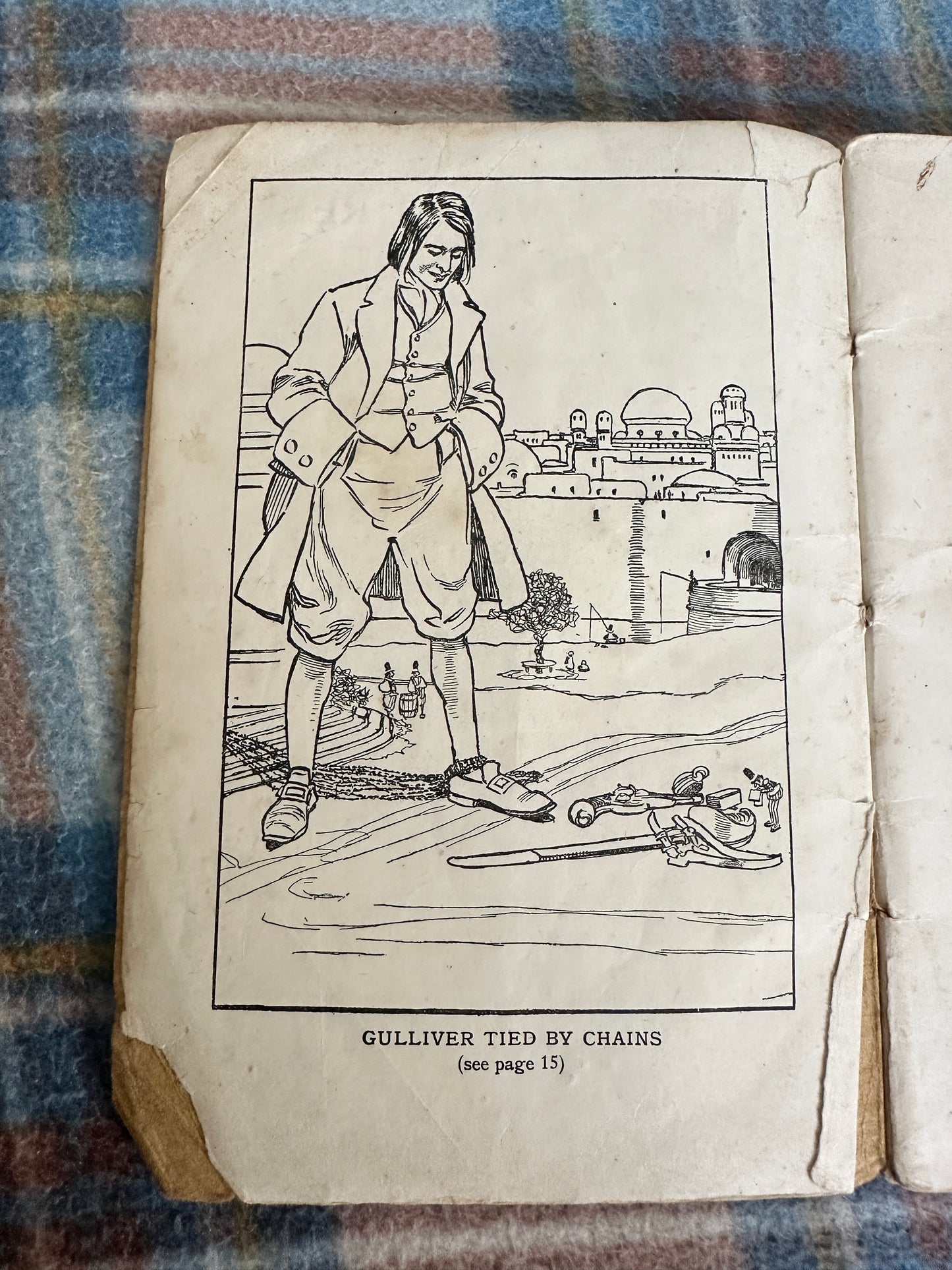 1941 The Adventures Of Gulliver retold by E. E. Ellsworth(Blackie & Son Ltd)