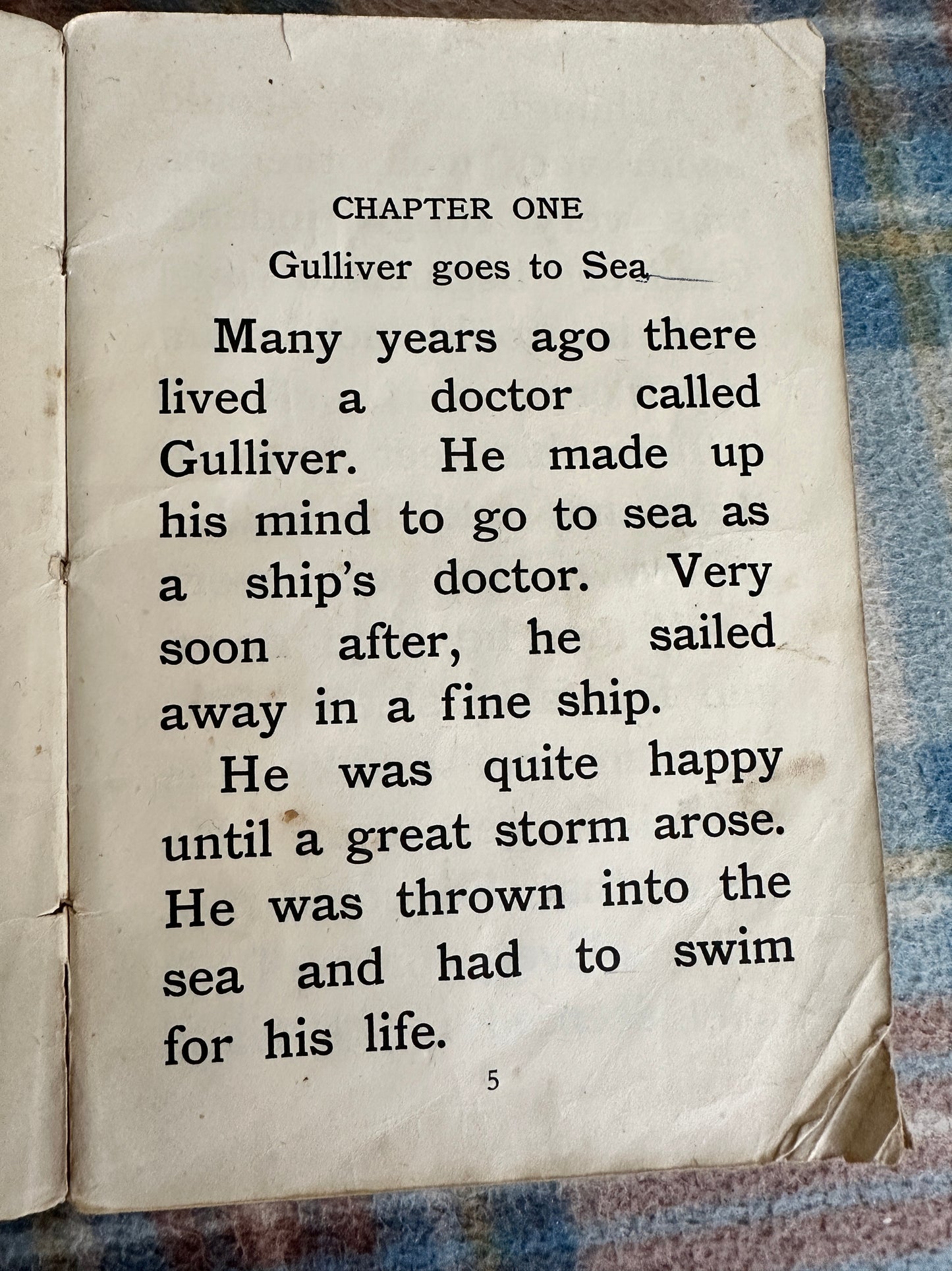 1941 The Adventures Of Gulliver retold by E. E. Ellsworth(Blackie & Son Ltd)