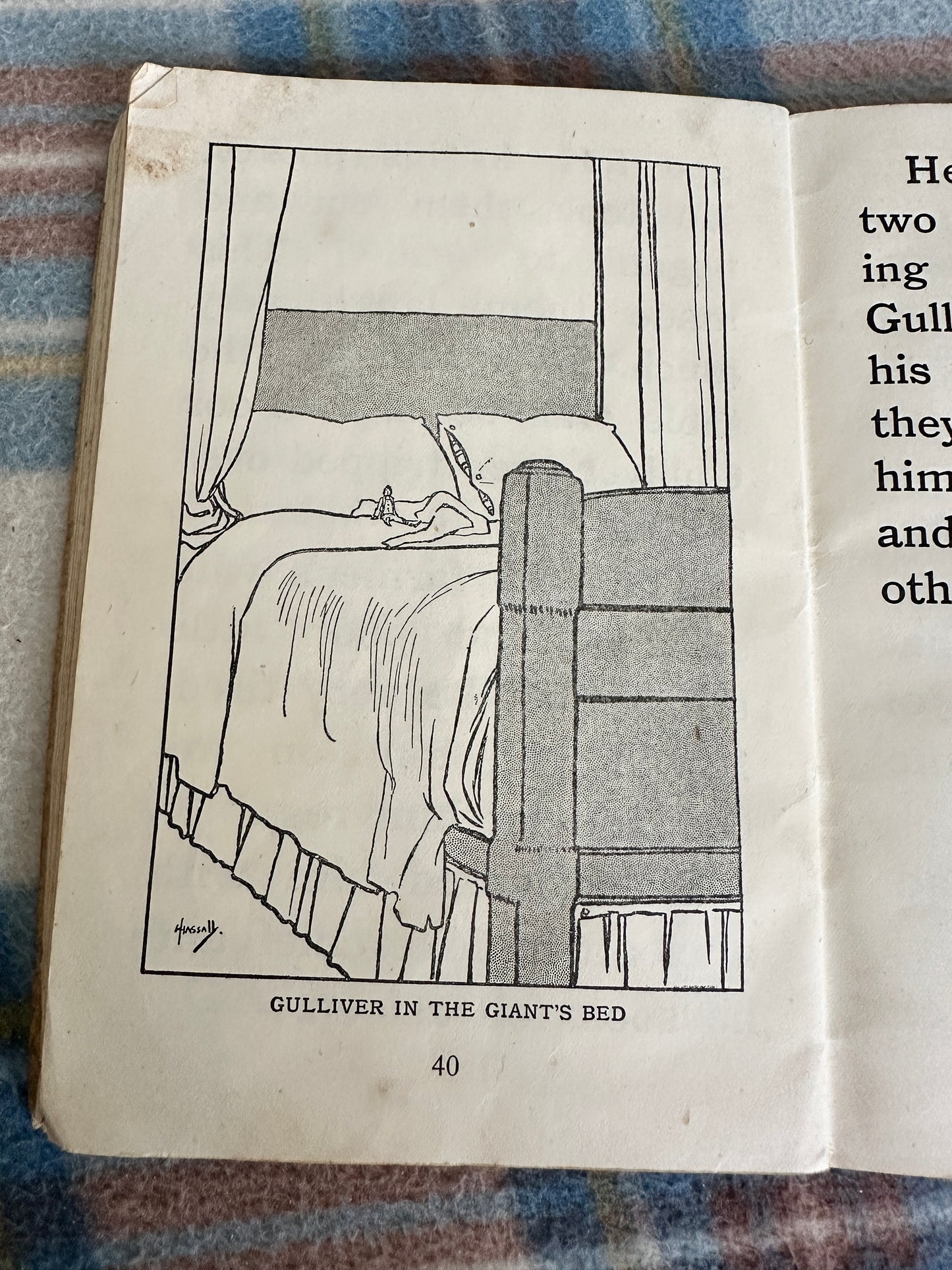 1941 The Adventures Of Gulliver retold by E. E. Ellsworth(Blackie & Son Ltd)