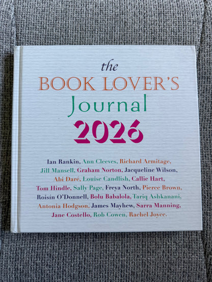 2026*SIGNED Ian Rankin, Freya North & Roisin O’Donnell The Book Lover’s Journal 2026 The Book Trust