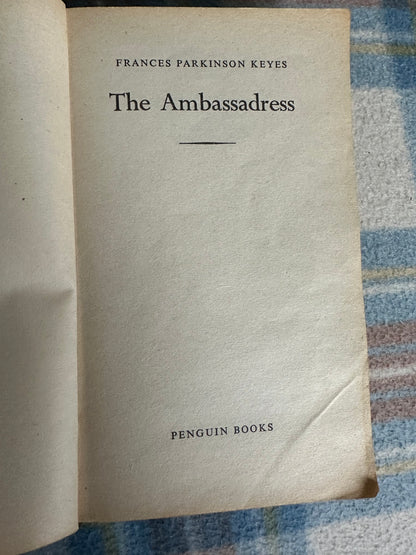 1961*1st* The Ambassadress - Frances Parkinson Keyes(Penguin Books)