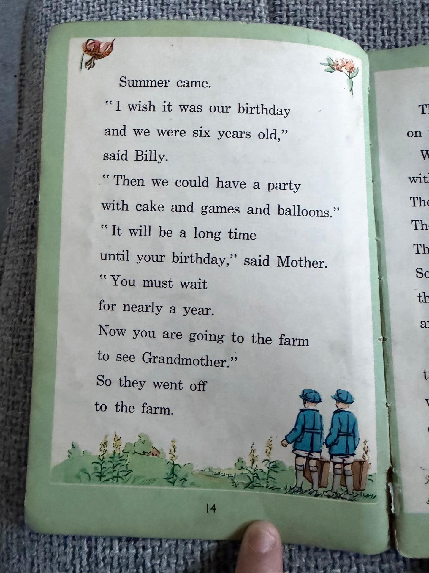 Janet and John Book 4 by Mabel O’Donnell & Rona Munro - 1950 Edition