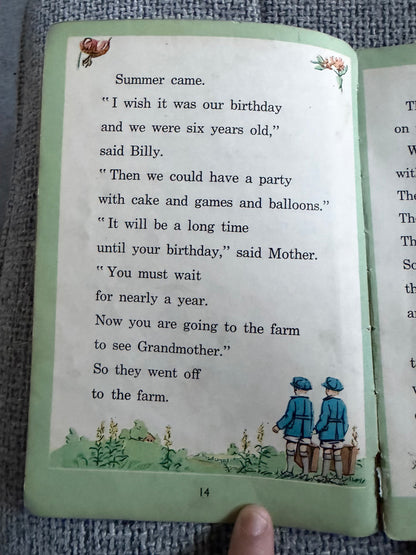 Janet and John Book 4 by Mabel O’Donnell & Rona Munro - 1950 Edition