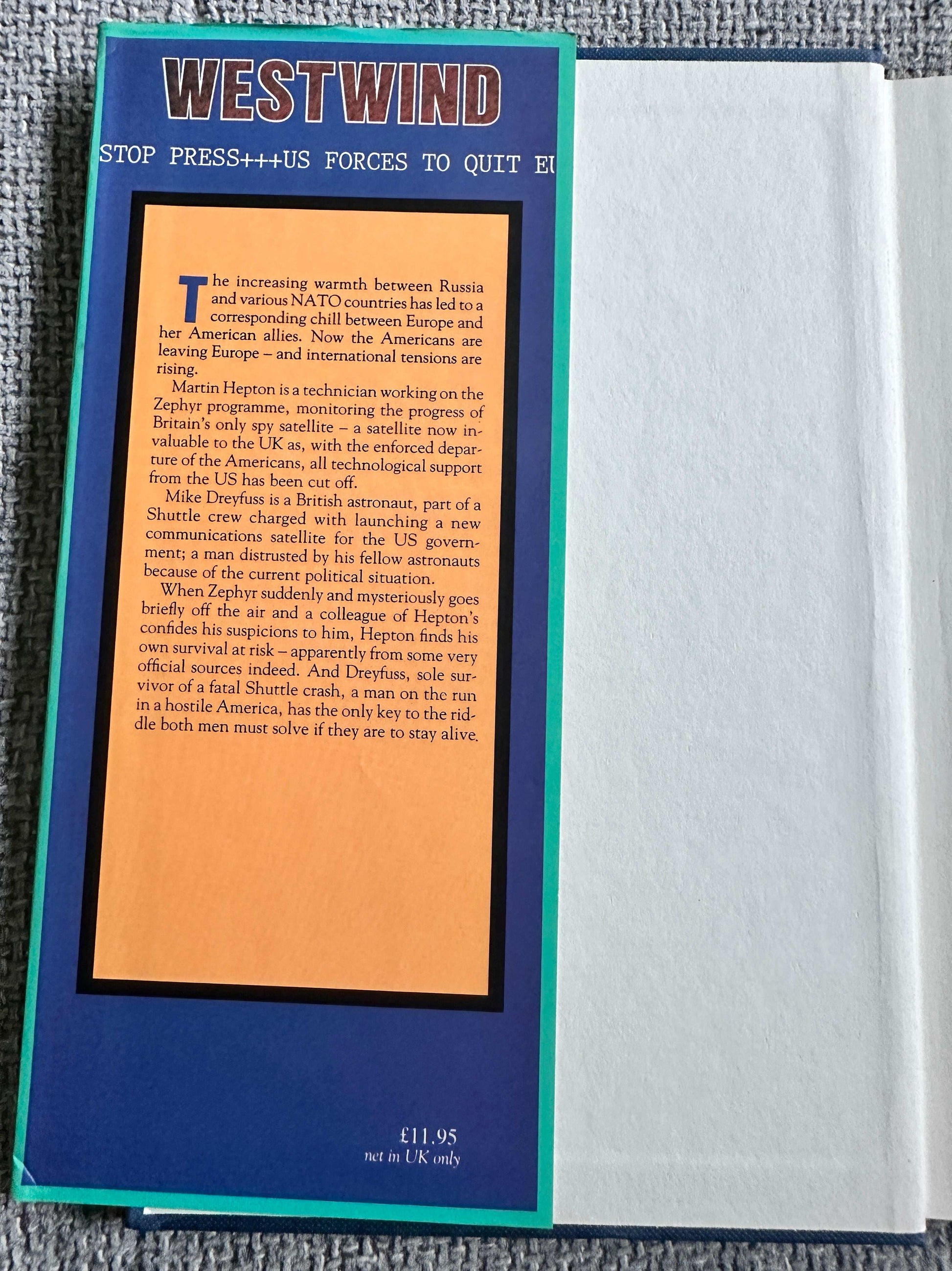 1990*1st* Westwind - Ian Rankin(Barrie & Jenkins)