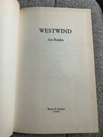 1990*1st* Westwind - Ian Rankin(Barrie & Jenkins)