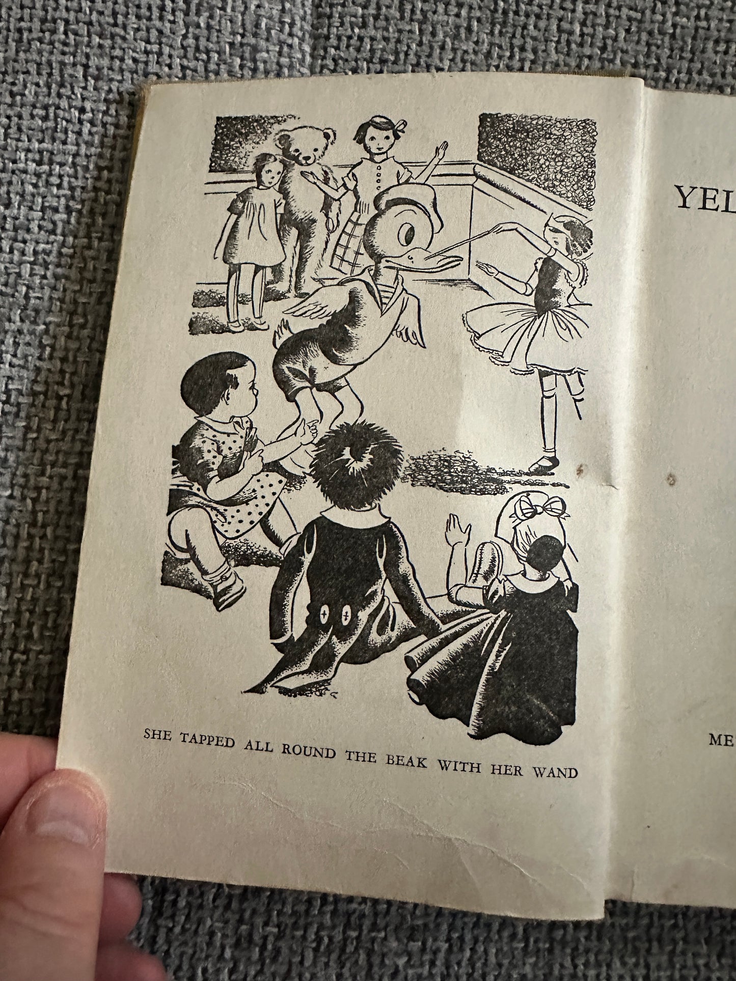 1950*1st* The Yellow Story Book - Enid Blyton(Kathleen Gell Illust) Methuen & Co