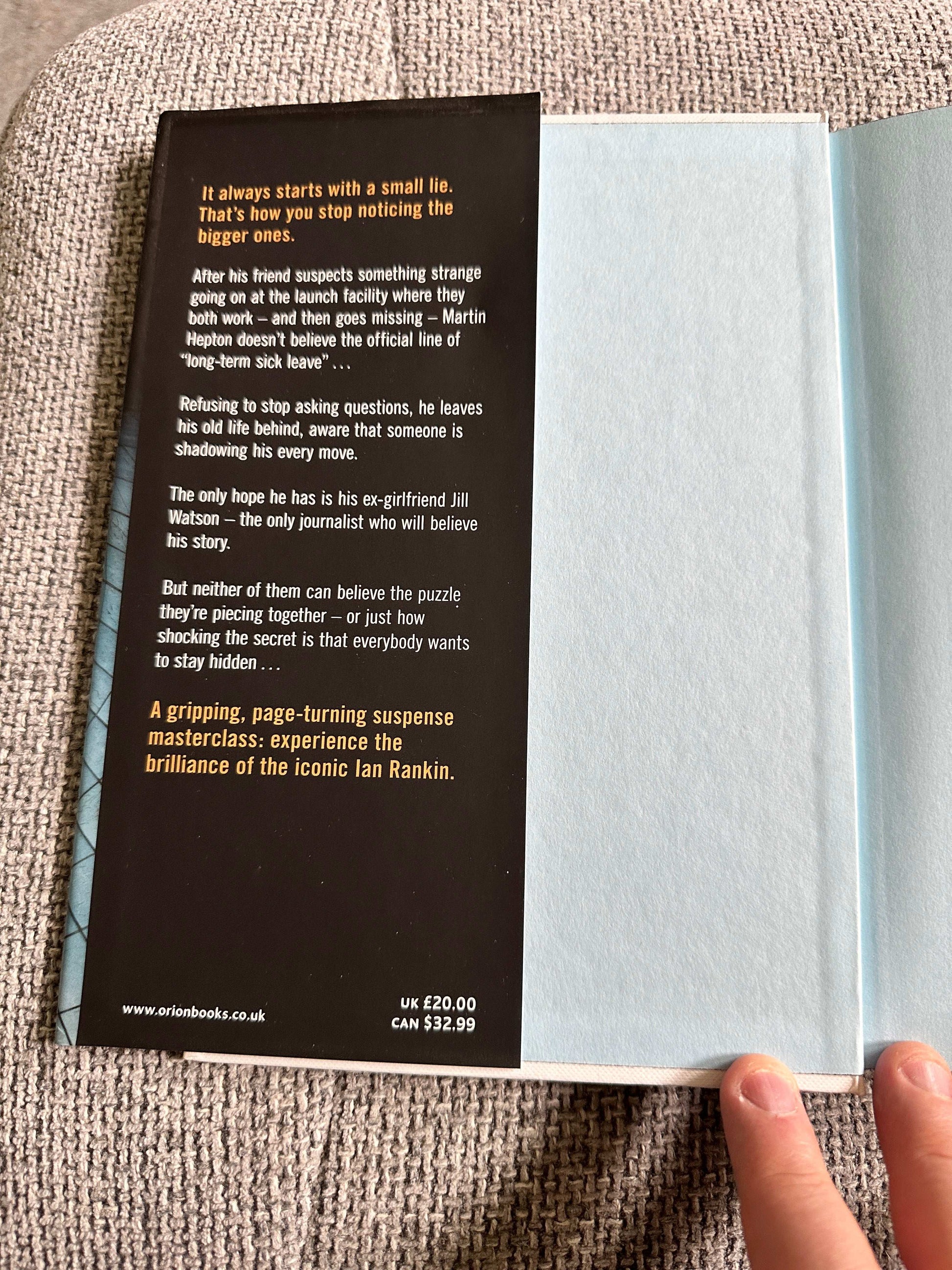 2019*Signed 1st* Westwind - Ian Rankin (Orion)