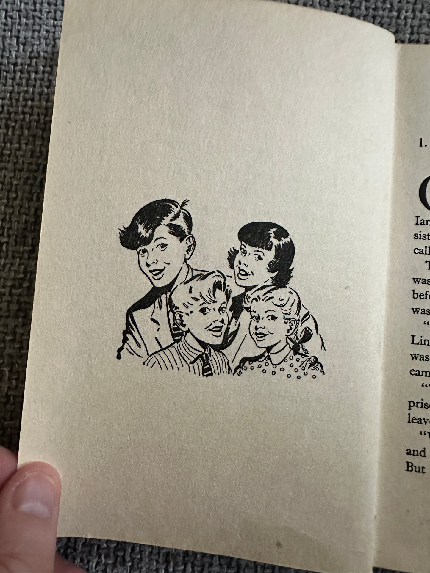 1956*1st* Four In A Family - Enid Blyton(Tom Kerr Illust)Lutterworth Press