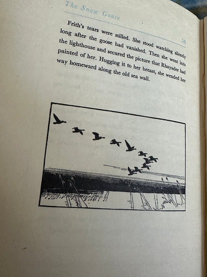 1948 The Snow Goose - Paul Gallico(Illustrated Peter Scott) Michael Joseph Pub