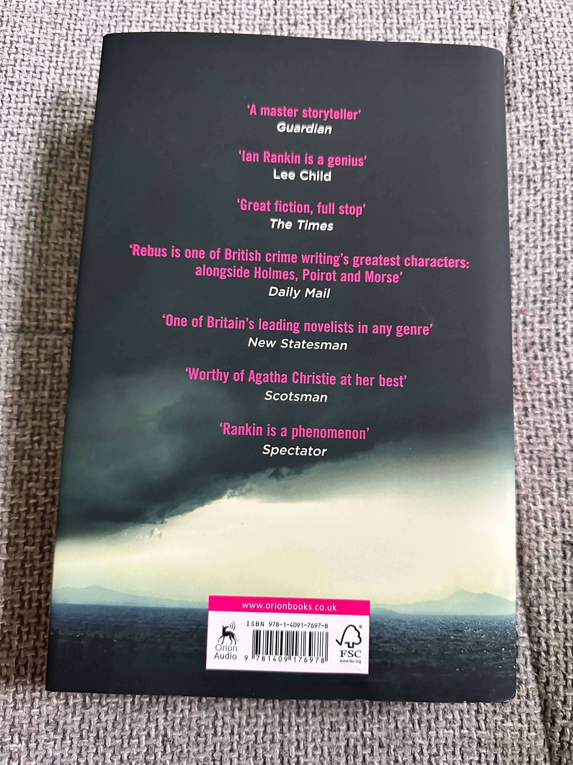 2020*1st* A Song For The Dark Times - Ian Rankin (Orion)