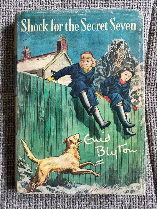 1961*1st* Shock For The Secret Seven - Enid Blyton(Burgess Sharrocks Illust)Brockhampton Press