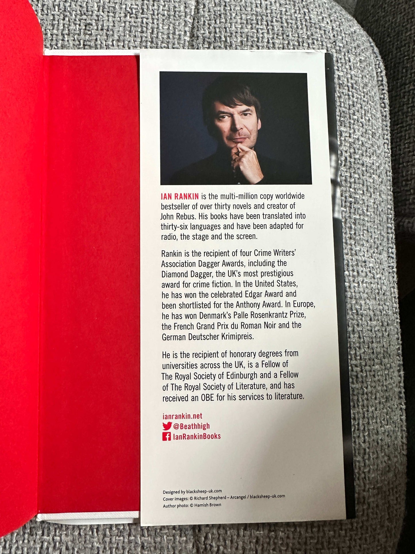 2018*1st* In A House Of Lies - Ian Rankin (Orion)