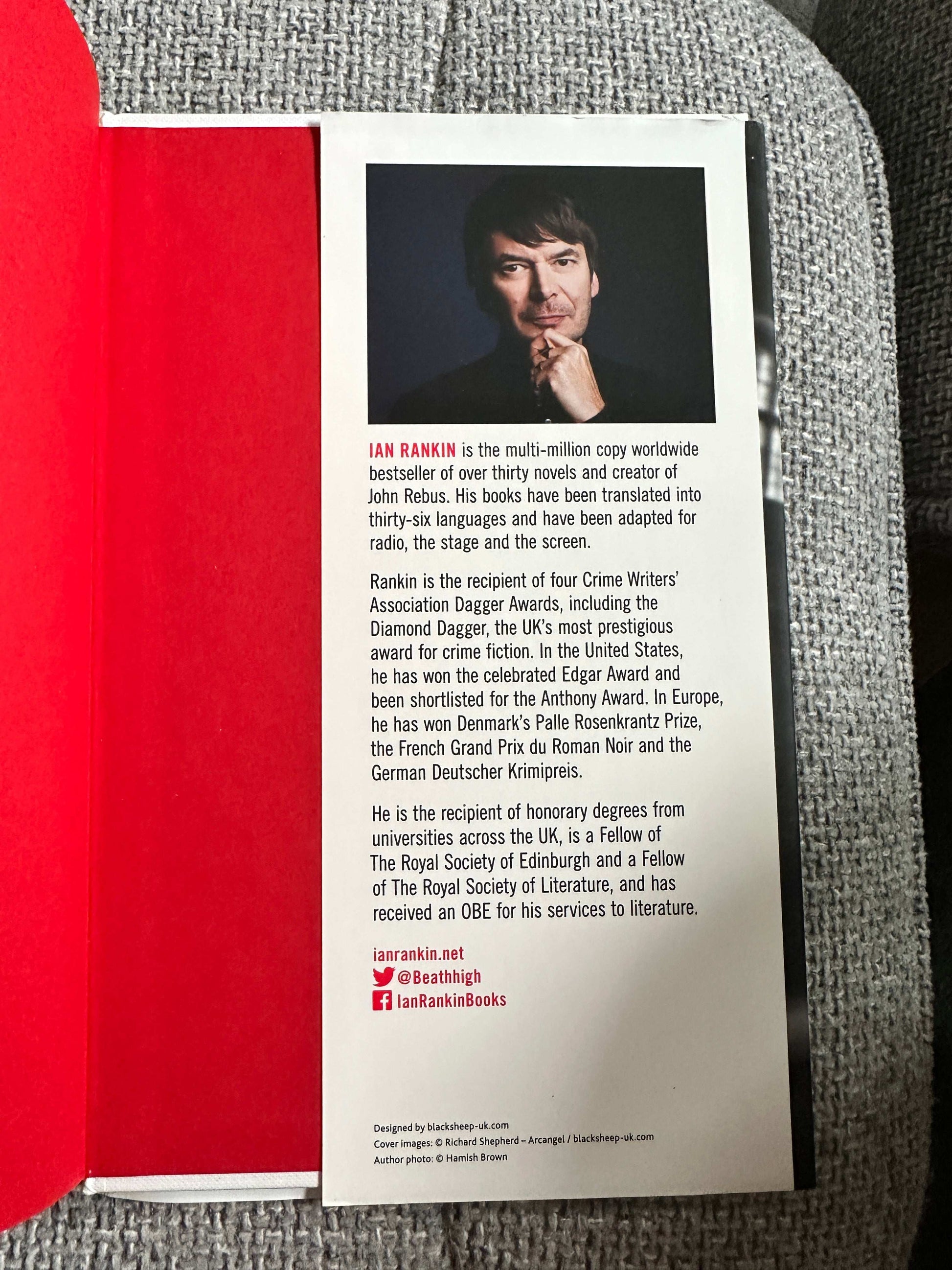 2018*1st* In A House Of Lies - Ian Rankin (Orion)