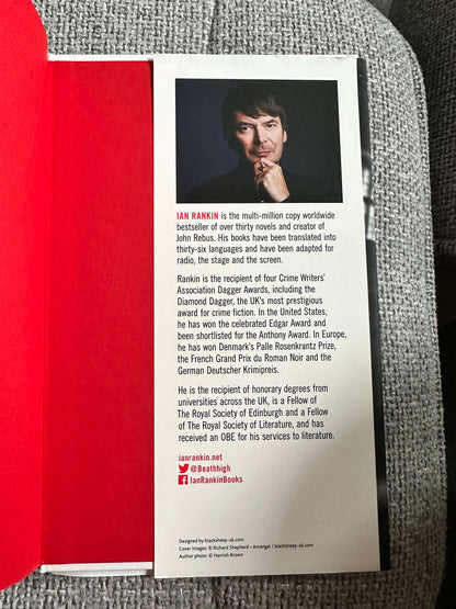 2018*1st* In A House Of Lies - Ian Rankin (Orion)