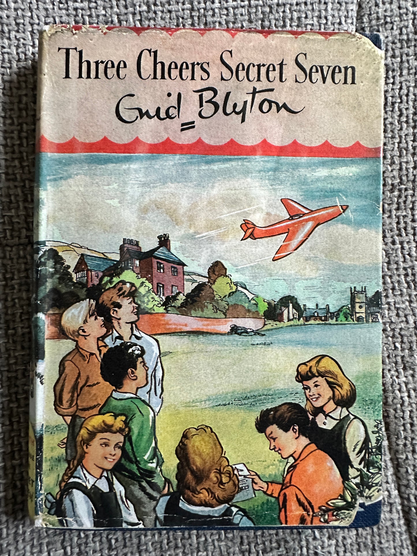 1956 Three Cheers Secret Seven - Enid Blyton(Burgess Sharrocks Illust)Brockhampton Press