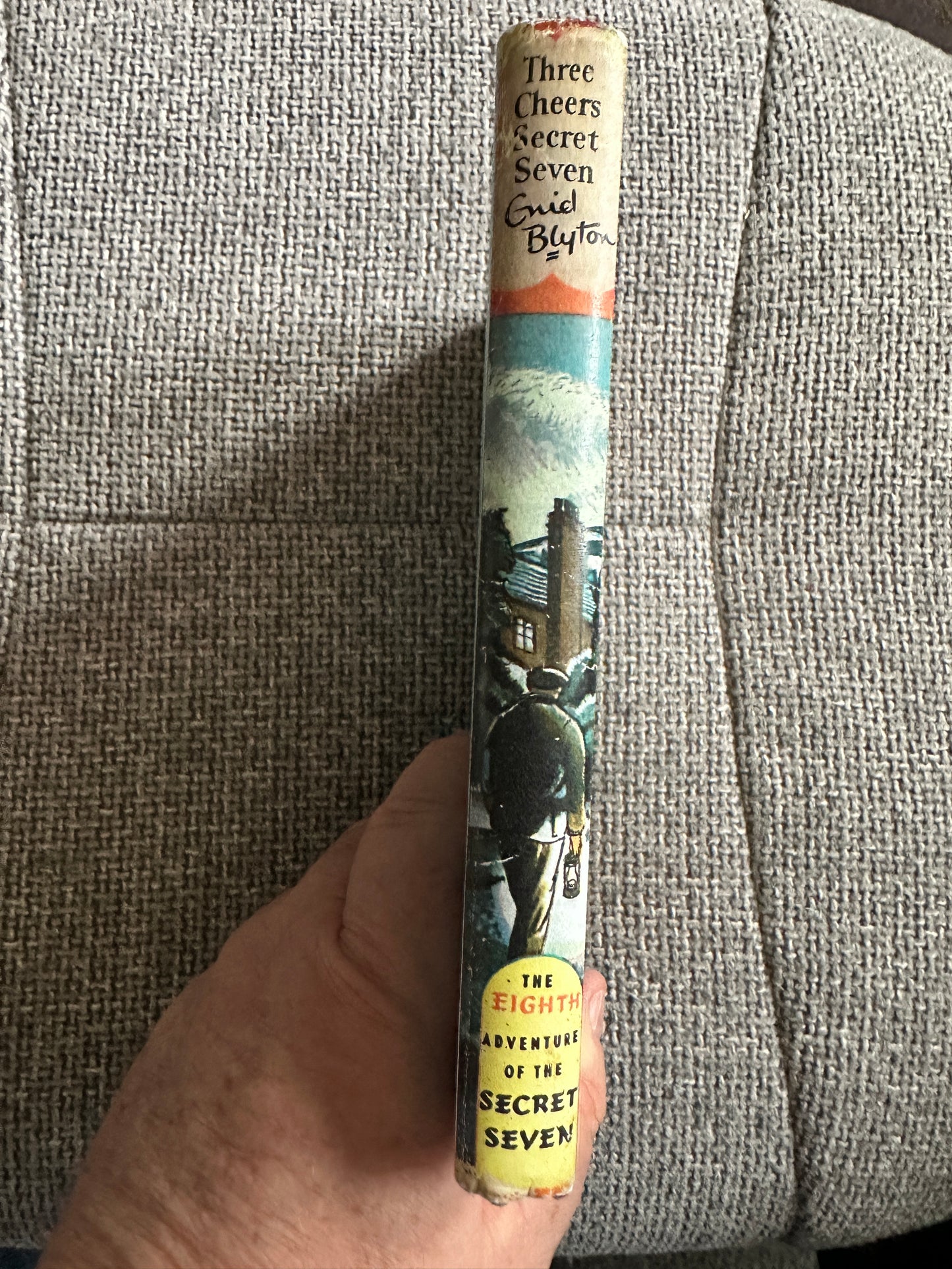 1956 Three Cheers Secret Seven - Enid Blyton(Burgess Sharrocks Illust)Brockhampton Press