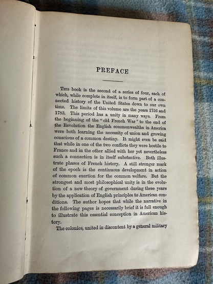 1893*1st*The French War & Revolution - William Milligan Sloane (Sampson Low Marston & Company Ltd)