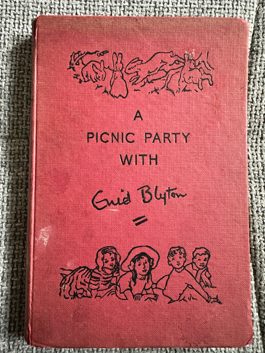 1951*1st* A Picnic Party With Enid Blyton(Grace Lodge Illust) Hodder & Stoughton