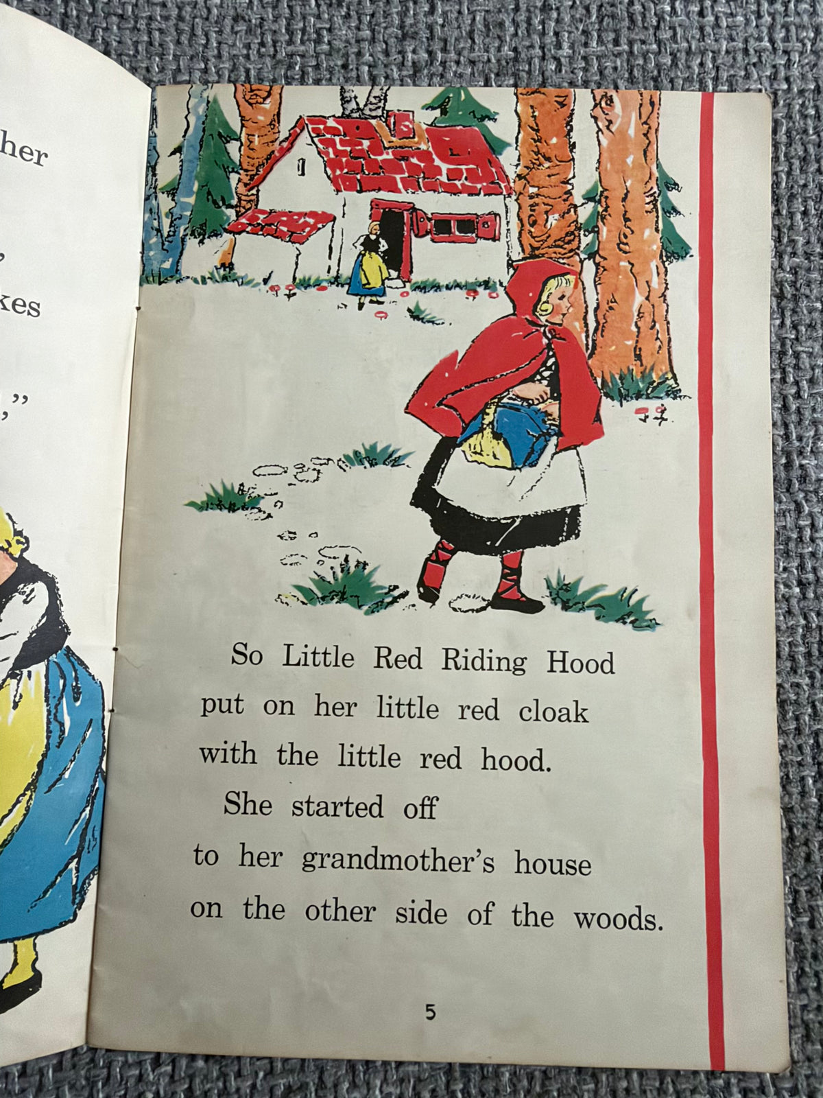 1951 Little Red Riding Hood (Janet & John Story Book no15) Miriam Blanton Huber, Frank Seely Salisbury & Mabel O’Donnell) Margaret & Florence Hoopes illust) James Nisbet & Co Ltd