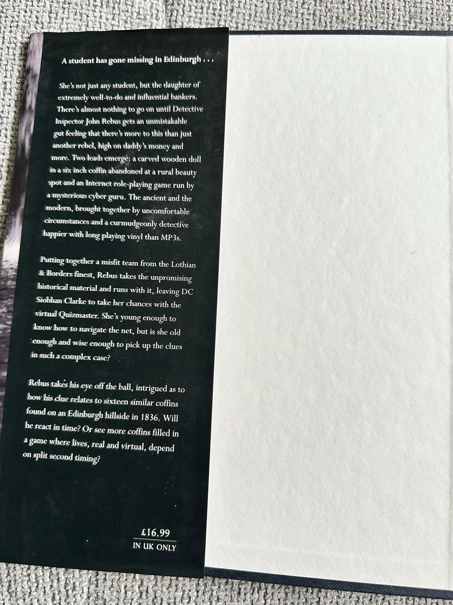 2001*1st* The Falls - Ian Rankin (Orion)