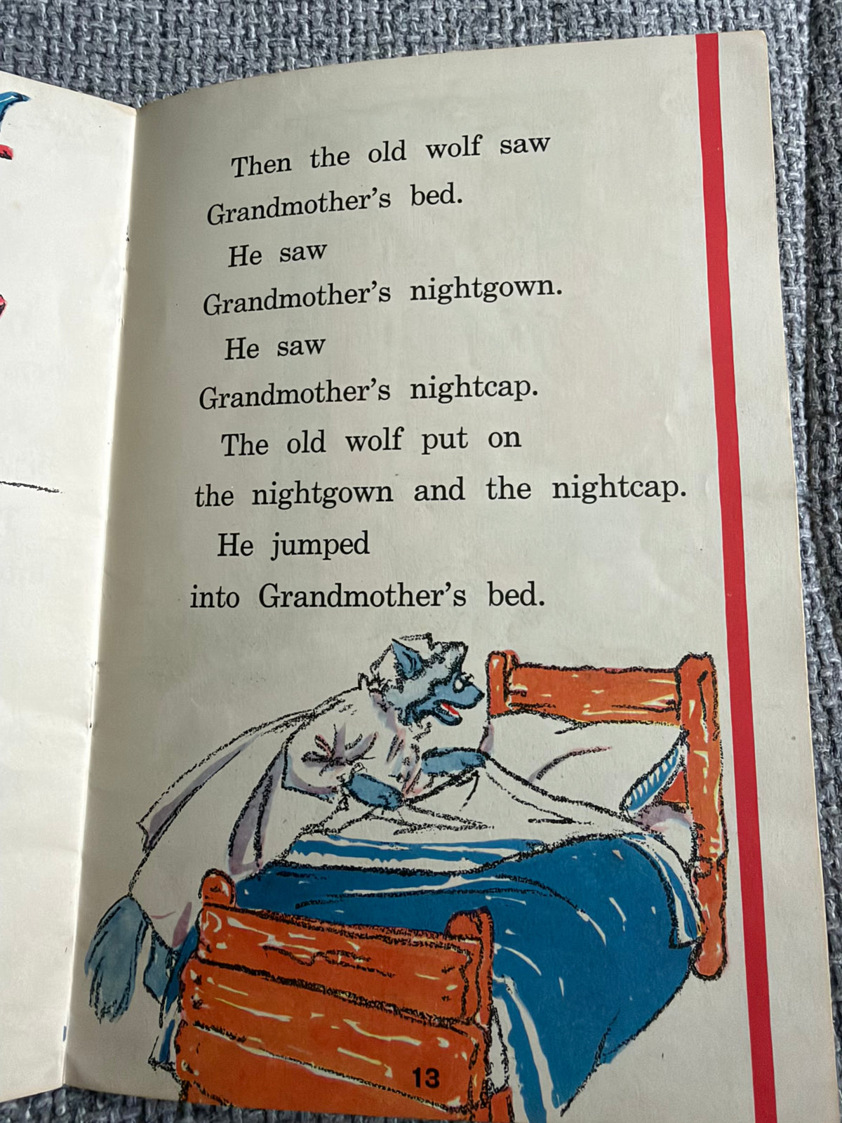 1951 Little Red Riding Hood (Janet & John Story Book no15) Miriam Blanton Huber, Frank Seely Salisbury & Mabel O’Donnell) Margaret & Florence Hoopes illust) James Nisbet & Co Ltd