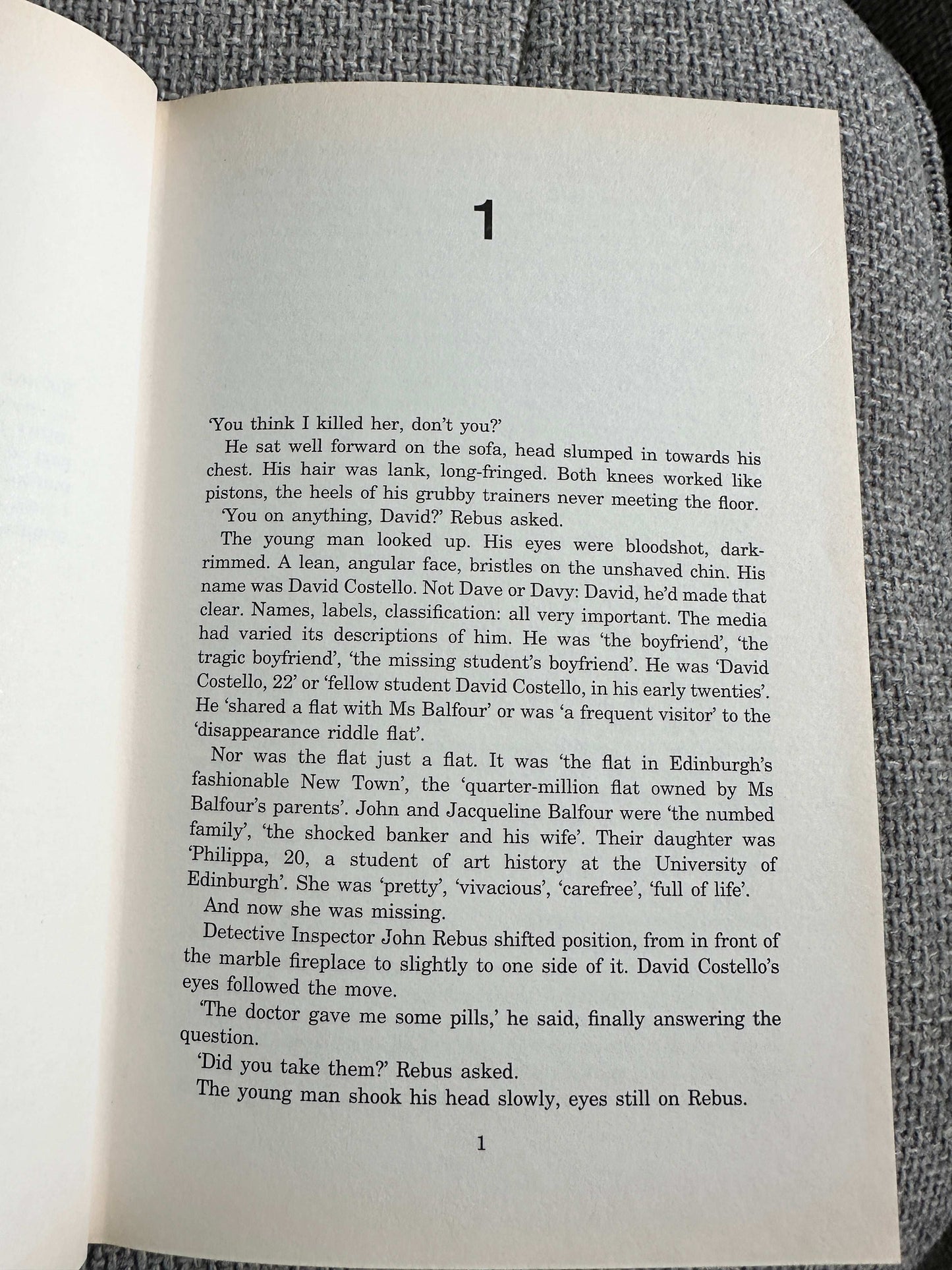 2001*1st* The Falls - Ian Rankin (Orion)