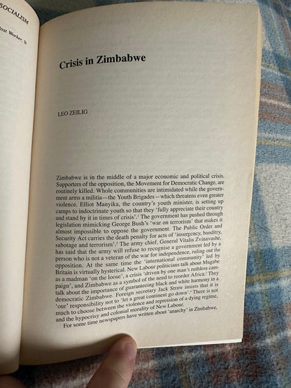 2002 International Socialism ⭐️94 (International Socialism) Argentina in Revolt, Zimbabwe in Revolt