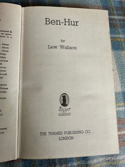 1955 Ben Hur - Lew Wallace(Regent Publishing)