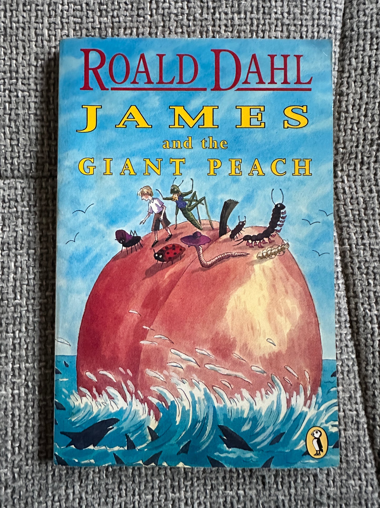 1990 James & The Giant Peach - Roald Dahl (Emma Chichester Clarke Illust) Puffin