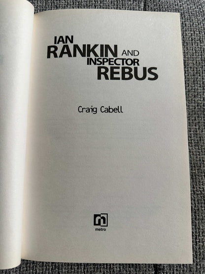 2010*1st* Ian Rankin & Inspector Rebus - Craig Cabell (Metro)