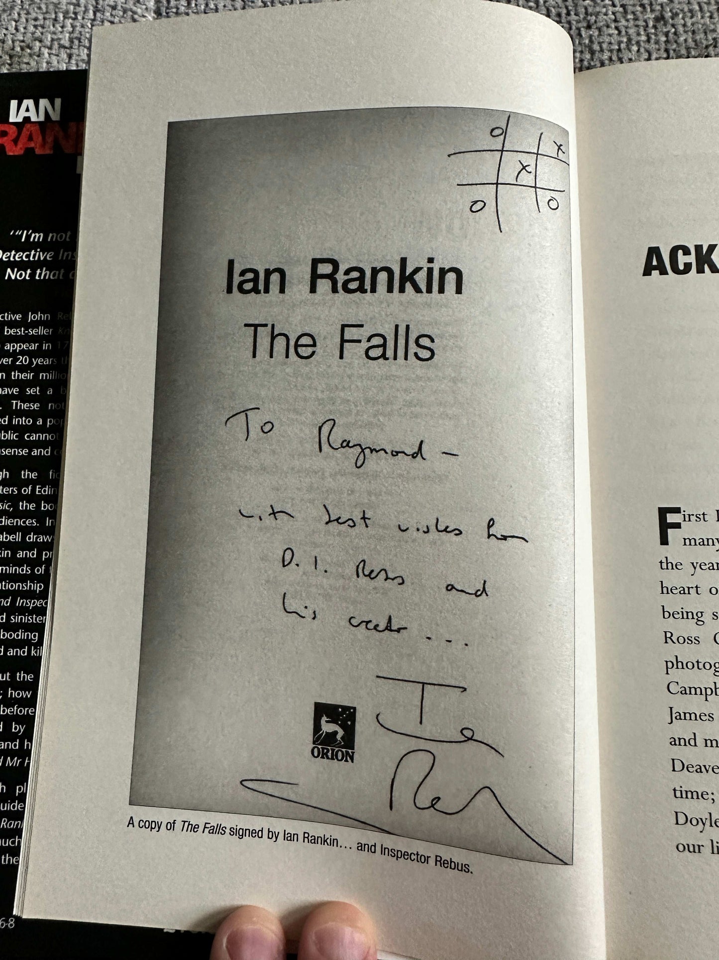 2010*1st* Ian Rankin & Inspector Rebus - Craig Cabell (Metro)