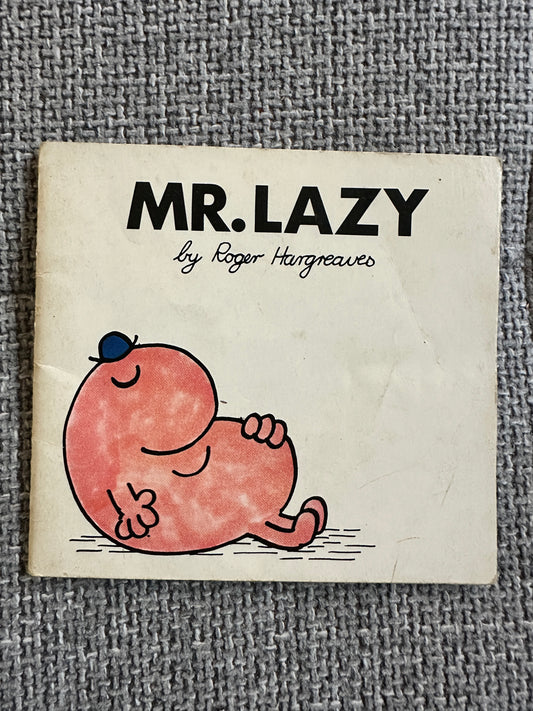 1976*1st* Mr. Lazy - Roger Hargreaves(Thurman Published)