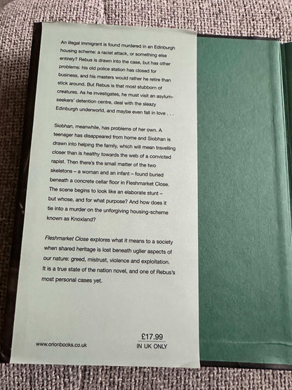 2004*Signed 1st* Fleshmarket Close - Ian Rankin (Orion)